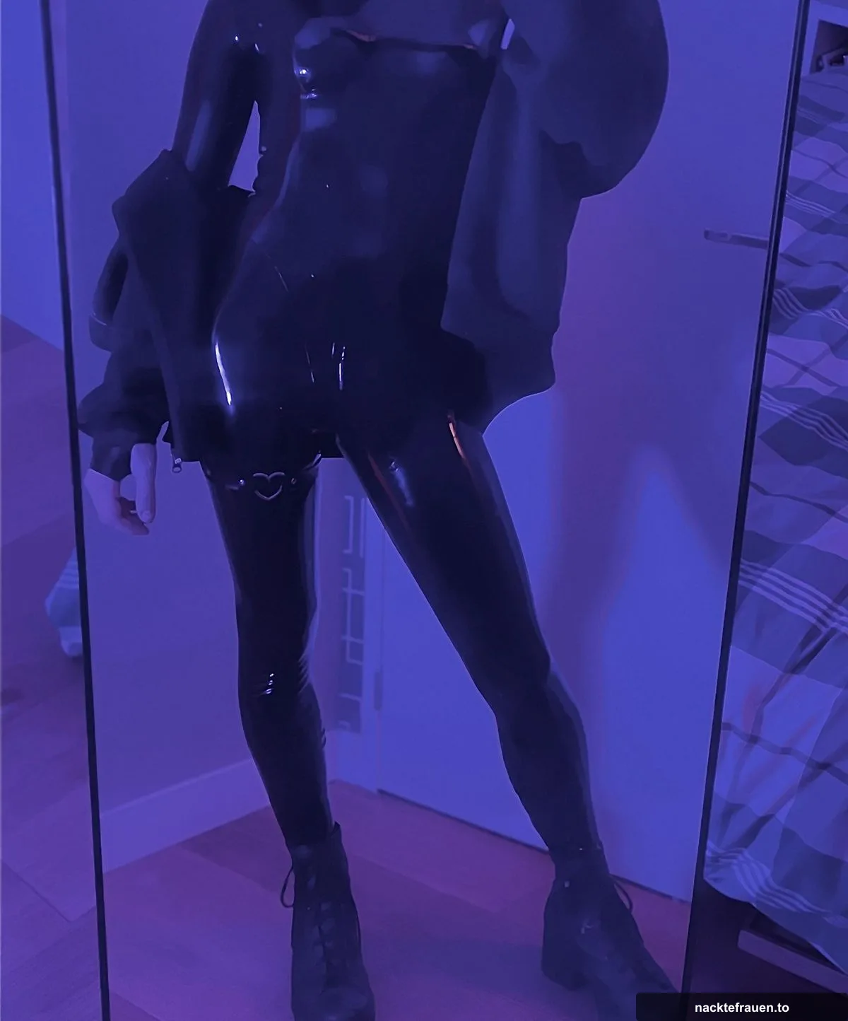 Frauen in Latex