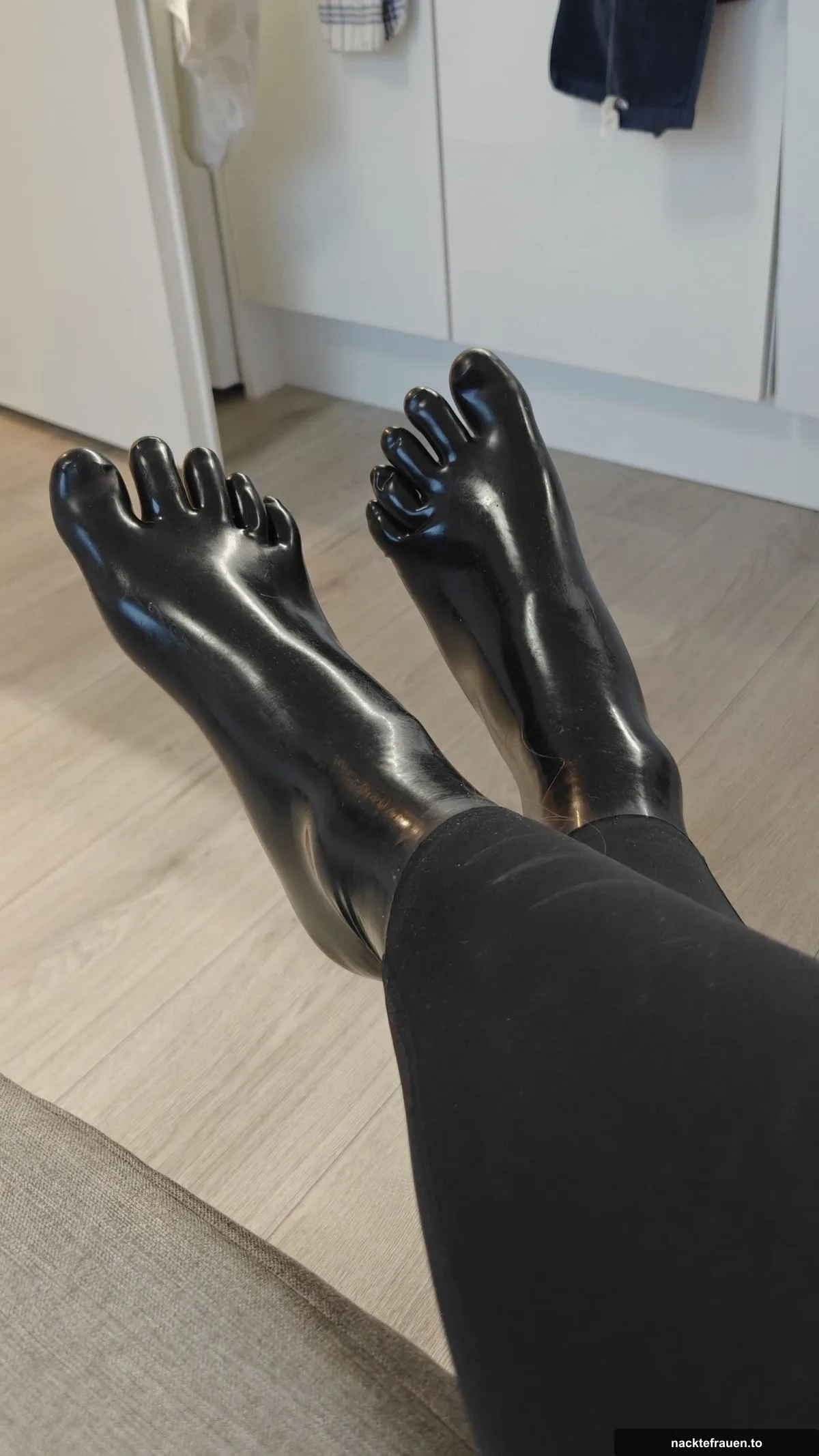 Frauen in Latex