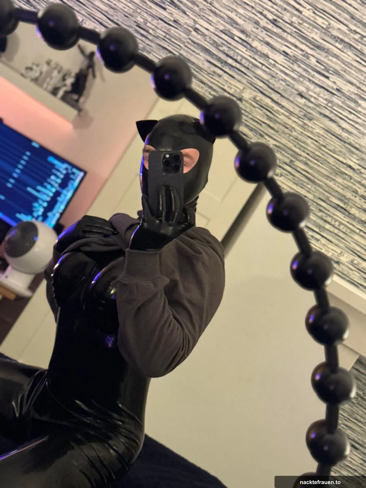 Frauen in Latex